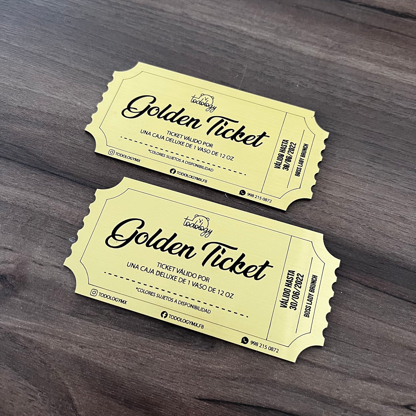 Golden ticket mediano