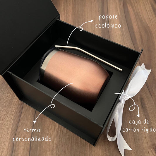 Caja Deluxe con Vaso de 12 oz