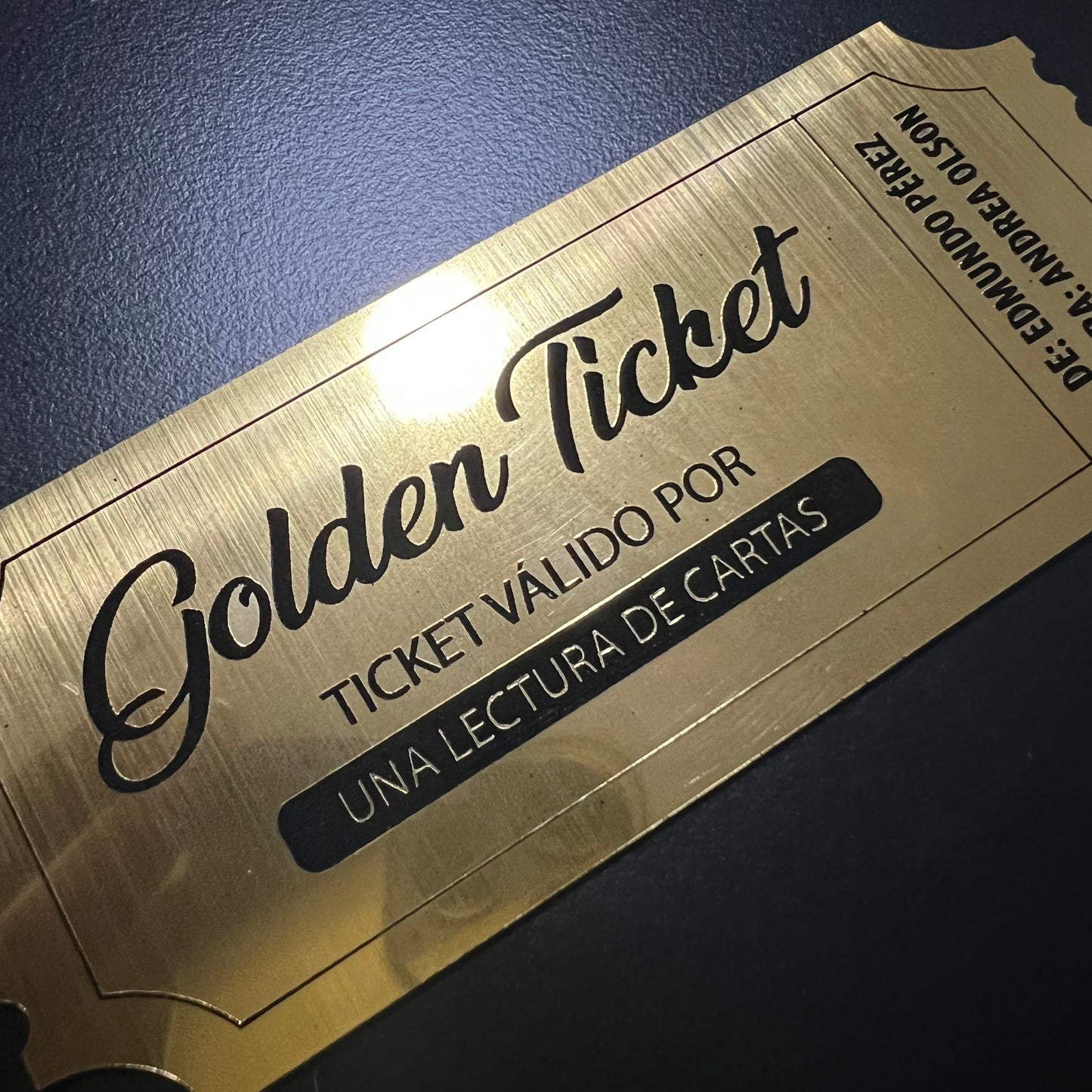 Golden ticket chico