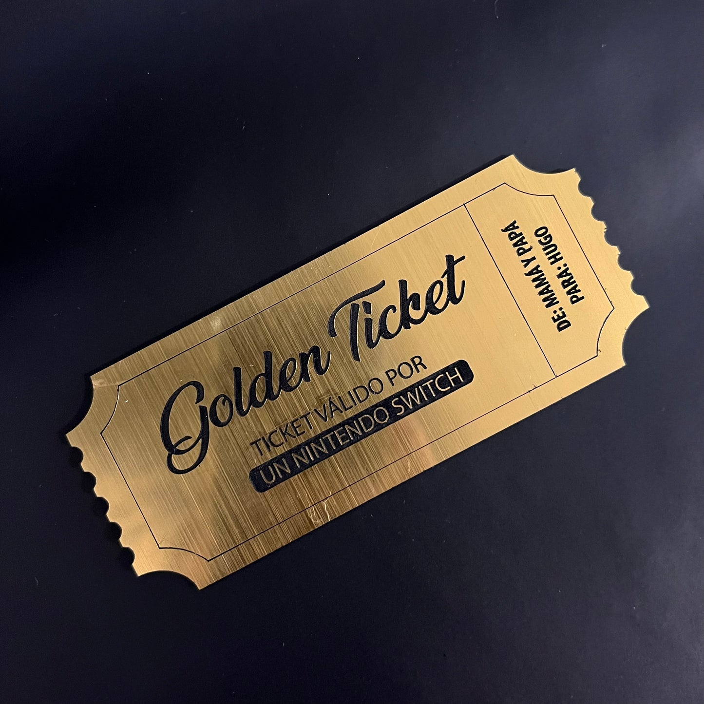 Golden ticket chico