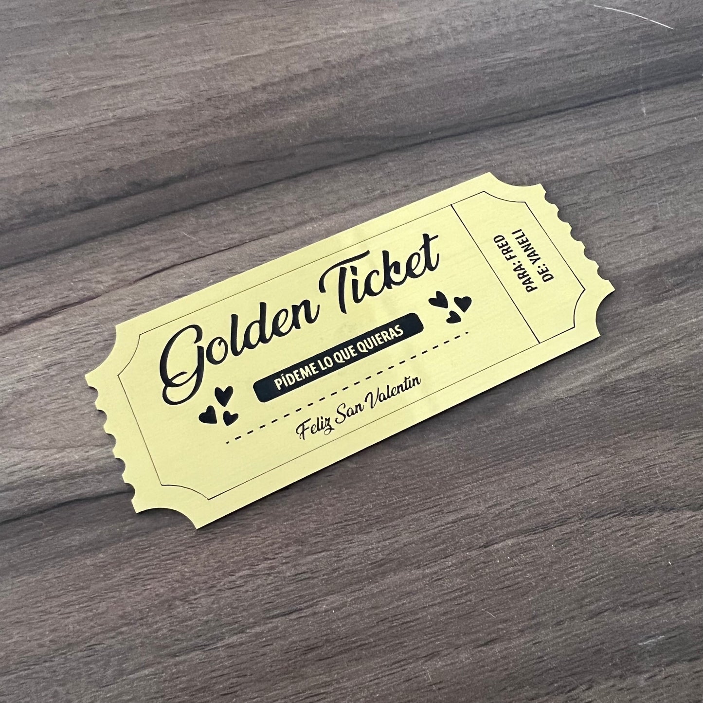 Golden ticket chico