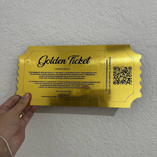 Golden ticket gigante