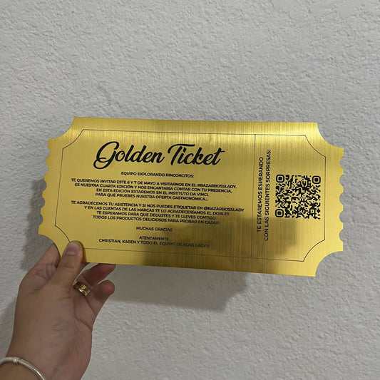 Golden ticket gigante